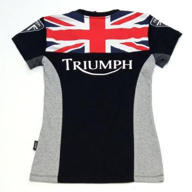 Imagem de Camisa Baby Look Feminina Triumph Preta- All  249