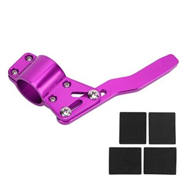 Imagem de EVGATSAUTO Extensão haste do volante, kit de posição de alavanca de giro de liga de alumínio de 28 mm Kit de posição de alavanca (roxo)
