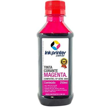 Imagem de Tinta Inkprinter Magenta para Recarga de Cartucho de Impressora Hp (250ml)