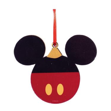 Imagem de Enfeite Natal Pendurar Cabeça Mickey 8x10x1cm 1109979