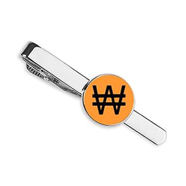 Imagem de Coreia do Sul Símbolo de moeda KRW Gravata, Presente, Homem de Negócio