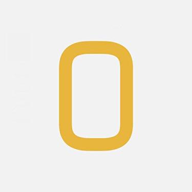 Imagem de Placa de casa flutuante 3D de 6,96 cm, número 0-9 letra A-Z e símbolo de traço, placa de cobre puro, alfabeto digital para casa ao ar livre, quarto de hotel, dourado, antiferrugem, durável