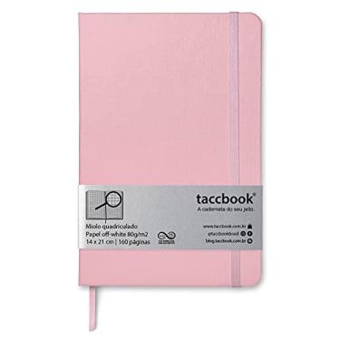 Imagem de Caderno Quadriculado taccbook® Rosa (pastel) 14x21 Ríg.
