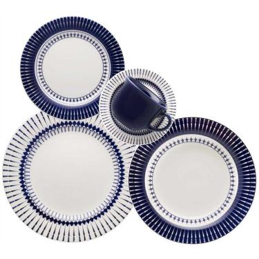 Imagem de Jogo De Jantar Em Cerâmica Donna Com 30 Peças Oxford Colb