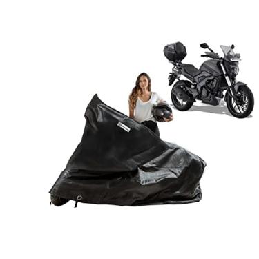 Imagem de Capa Protetora Moto compatível com Bajaj Dominar 400 com Baú