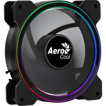 Imagem de Cooler Fan SATURN 12 FRGB Fixa Preta AEROCOOL 