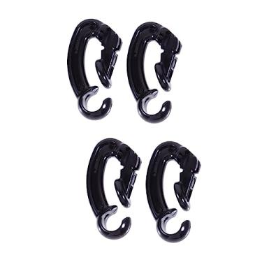 Imagem de Obuyke 4 Pçs Fone De Ouvido Anti-Perda Clipe Esportivo Sem Fio Fones De Ouvido Esportivo Sem Fio Fones De Ouvido Sem Fio Para Anti-Queda Gancho De Orelha Clipes De Plástico Fone De
