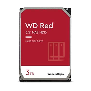 Imagem de Disco rígido interno WD Red 4 TB NAS da Western Digital – Classe 5400 RPM, SATA 6 Gb/s, cache de 256 MB, 3,5" – WD40EFAX, Vermelho, Vermelho, 3TB