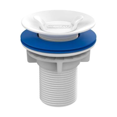 Imagem de Válvula De Escoamento Blukit 7/8 Para Lavatório Branca
