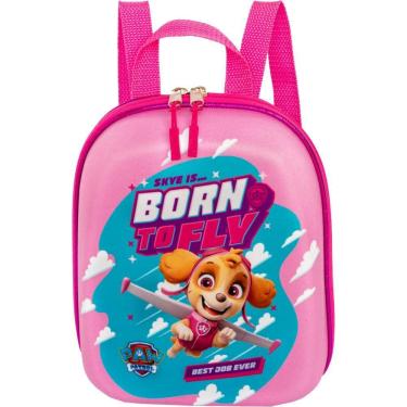 Imagem de Mochila Pequena Maxtoy Paw Patrol Pet Shop Rosa