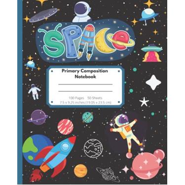 Imagem de Primary Composition Notebook: Primary Story Journal with Picture Space - Learn to Draw and Write Primary Journal Grades - Libreta Primaria