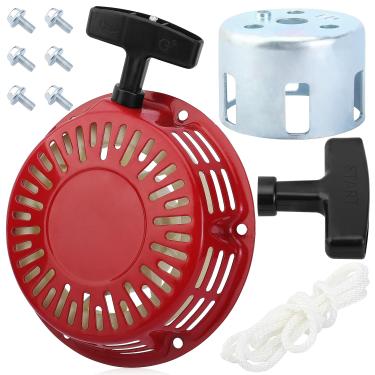 Imagem de QAZAKY Recoil Starter Pull Start with Start Cup para GX120 4HP GX160 5.5HP GX200 6.5HP Ferramenta de jardim gerador motor propulsor de grama bomba de água compressor de pressão arruela de energia Go K