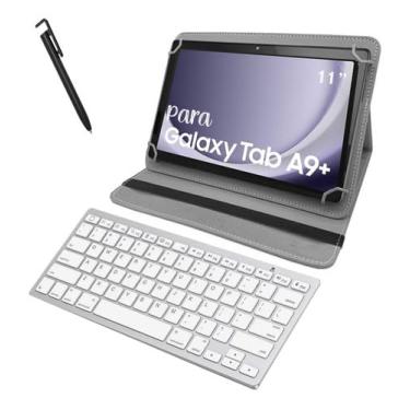 Imagem de Kit Capa Teclado Para Galaxy Tab A9 + Plus Sm-x210 + Caneta