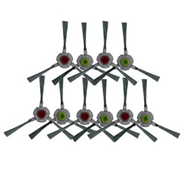 Imagem de Escova lateral de substituição adequada para peças de acessórios de aspirador de pó robótico Ecovacs Yeedi K650 (5 pares)