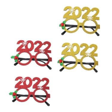 Imagem de VOSAREA 4 Pcs óculos de festa suporte de óculos infantil festa engraçada ornamento óculos criativos adereço de foto celular decorações Brinquedo adereços filho pano