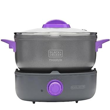 Imagem de Black+Decker Panela elétrica com cooktop com deligamento automático 700W 220V PC700-B2