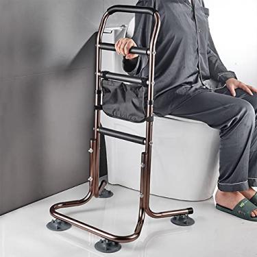 Imagem de Suporte para cadeira com altura ajustável, corrimão de segurança, trilhos para cama, suporte para assistência à mobilidade e auxiliares de vida diária, para idosos, deficientes, grávidas (cor: D)