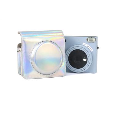 Imagem de Câmera caiul caso protetor para fujifilm instax square sq1 câmera de filme instantâneo com alça de