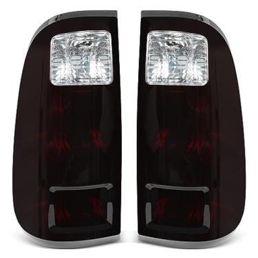 Imagem de Luzes traseiras para Ford F250 F350 F450 2008-2016 Super Duty Red Smoke Conjunto de lâmpadas traseiras de freio esquerda + direita