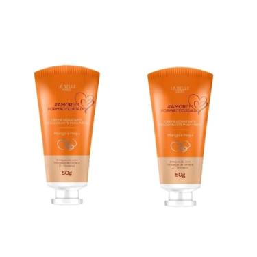 Imagem de Creme Hidratante para Mãos Manga e Pequi 50g La Belle kit