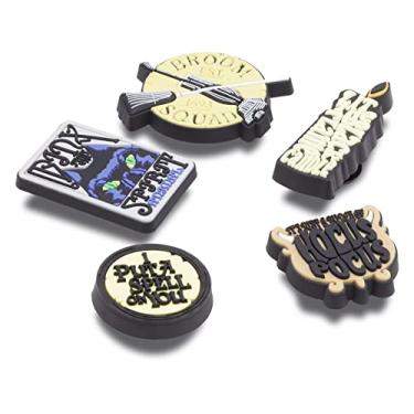 Imagem de Crocs Berloques de sapato Jibbitz unissex para adultos - Pacote múltiplo de Halloween, pingentes de terror, Disney Hocus Pocus Pacote com 5, One Size