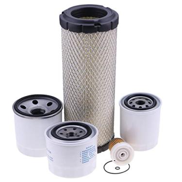 Imagem de JZGRDN Novo kit de filtro compatível com tratores Kubota L2501 H HST Série L HST L2800 L3200 L3400 L3800
