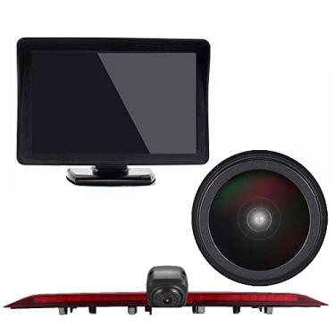 Imagem de Lente de 18 mm para carro, terceiro teto, lâmpada de freio, luz de freio, câmera de reserva de visão traseira, substituição para veículo de transporte modificado Crafter MAN TGE 2017 ônibus 2006 2014