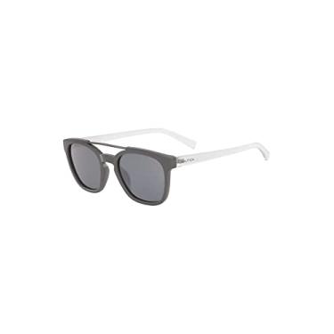 Imagem de Nautica Men's N3638sp N3638SP-039 Polarized Rectangular Sunglasses, Dark Grey, 54 mm