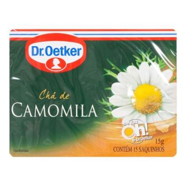 Imagem de Chá Dr Oetker Camomila 15G