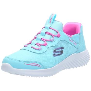 Imagem de Skechers Tênis feminino Bounder-Simple Cute, Turquesa, 3.5 Big Kid