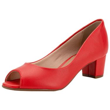 Imagem de Peep Toe Feminino Salto Baixo Beira Rio - 4777300