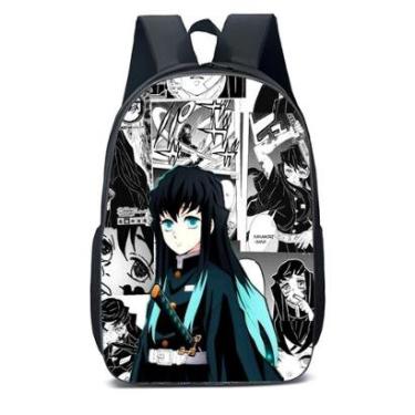 Imagem de MOCHILA ESCOLA INFANTIL JUVENIL ANIME MENINA KANAMORI-Unissex