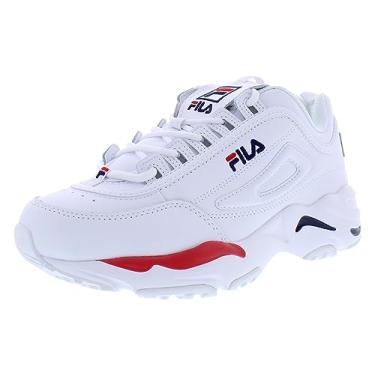 Imagem de Fila Tênis feminino Disruptor II X Ray Tracer, Branco/azul marinho/vermelho, 39