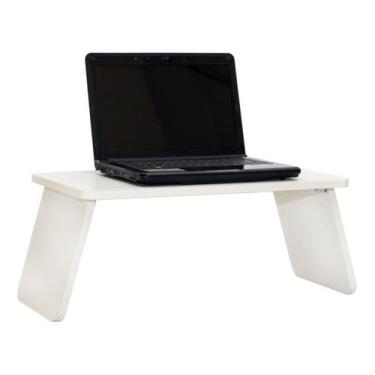Imagem de Mesa Suporte Multiuso De Notebook Usar Em Cama Sofá Poltrona Escritóri