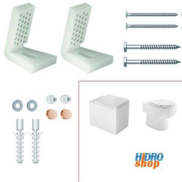 Imagem de Fixação Bacia Deca Carrara Antiga e Cubo Duomo Vogue Plus e Monte Carl