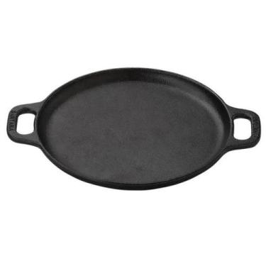 Imagem de Chapa de Ferro Fundido 20 cm Petisco Redonda - Santana, chapa petisco 