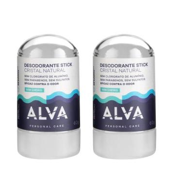 Imagem de KIT Desodorante Stick Kristall Sensitive - Alva 60g 2 UNIDs MELI, Sem 