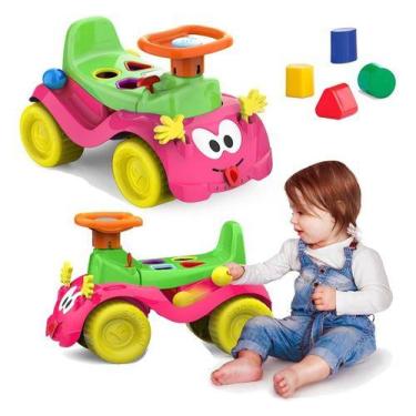 Imagem de Totokinha Bolinha Triciclo Infantil Bebe Carrinho Menina - Cardoso Toy