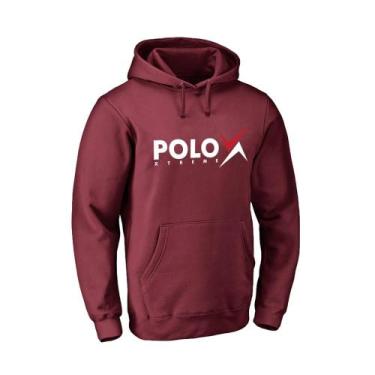 Imagem de Moletom Masculino Canguru Confortável Capuz Macio Bolsos - Polo Blu, B