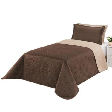 Imagem de Cobre Leito Clara Solteiro - Kaqui / Tabaco - Cdcs