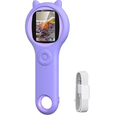 Imagem de Microscópio de mão infantil, microscópios digitais leves, microscópio portátil, experimento educacional científico, kit explorador infantil para crianças