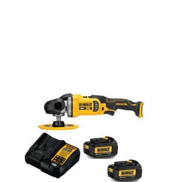 Imagem de Politriz Dewalt Automotiva 2 Baterias 3ah Dcm849b Carregador Bivolt