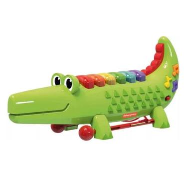 Imagem de Fisher Price Xilofone Piano musical Jacare / Crocodilo Fun, 860
