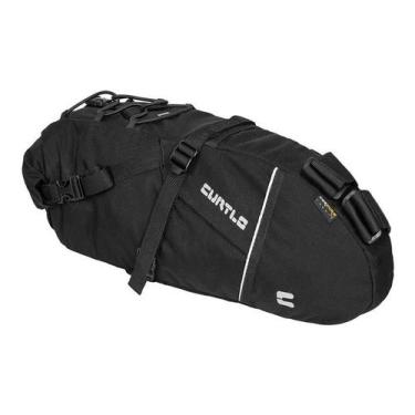 Imagem de Bolsa De Selim Voyager 10l Preto Transporte Viagem - Curtlo