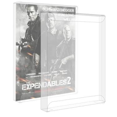 Imagem de Earthtec Pacote com 50 capas protetoras Steelbook de substituição para 4K UHD, Blu-Ray, vídeo de flecha, acrílico, lenticular, capa Criterion Blu Ray, PS3, PS4, PS5, G2, jogos e Steelbooks, plástico