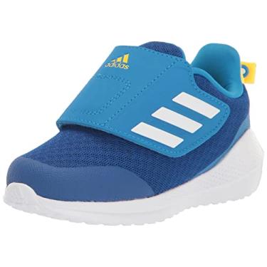 Imagem de adidas Tênis de corrida unissex infantil EQ21 2.0, Team Royal Blue/Ftwr Branco/Azul Rush, 8