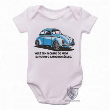 Imagem de body nenê criança roupa bebê  Fusca clássico - Empório Dutra, M   ( 2-