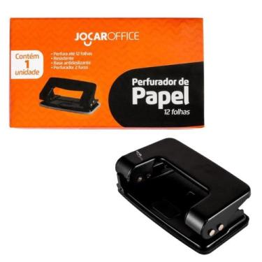 Imagem de Perfurador De Metal 2 Furos 12 Folhas Jocar Office