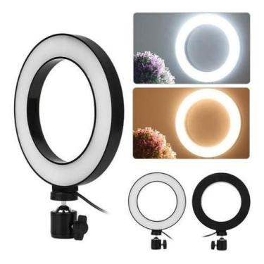 Imagem de Ring Light 6 polegadas iluminador Led Selfie Maquiagem - Bc Bora Coleg