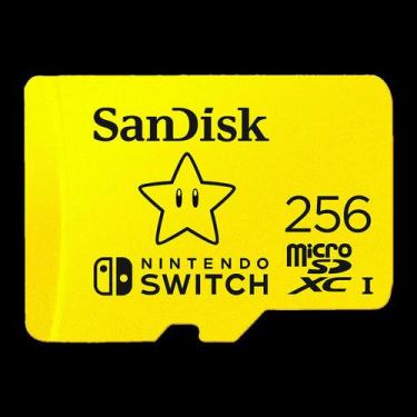 Imagem de Cartao de Memoria Micro SD Sandisk 256GB / 100MB/s (SDSQXAO-256G-GNCZN